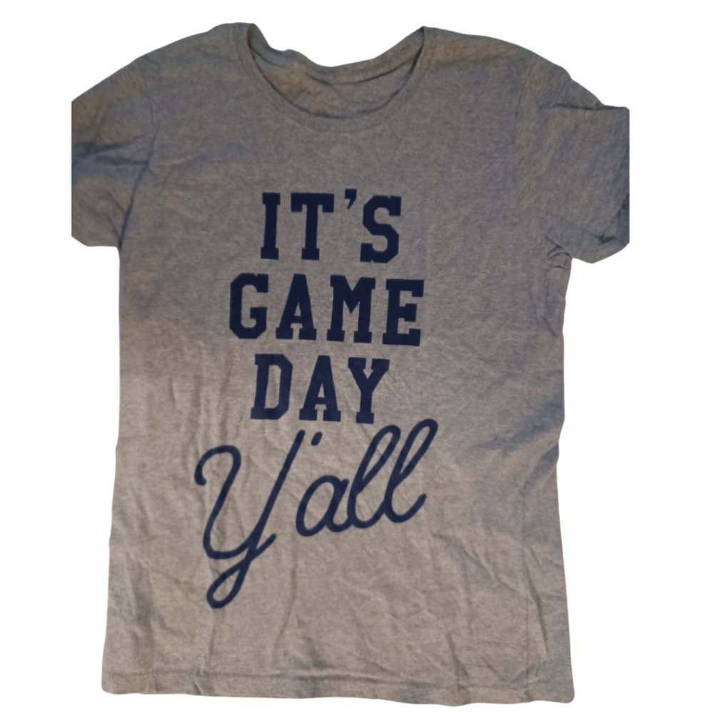 It's Game Day ya'll short sleeve shirt - size Medium